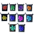 105/70/49/35/21/7Pcs DND Dice Set with Pouch D4-D20 Transparent Polyhedral Effect for DND RPG Role Playing Table Board Games. 