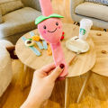 Cute Fruit Plush Clap Circle Toy Pineapple Strawberry Avocado Orange Hand Clap Ring Slap Bracelet Ki Gifts Cartoons. 