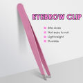 1pcs Eyebrow Tweezers Stainless Steel Face Hair Removal Eye Brow Trimmer Eyelash Clip Good effect and easy to use. 