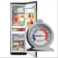Refrigerator Freezer Thermometer Fridge Refrigeration Temperature Gauge Home Stainless Steel Temp Stand Dial Type -20 to 20°C. 