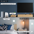 tuya WiFi RF+IR Universal Remote Controller RF Appliances Tuya/Smart Life App Voice Control Work With Alexa Google Home indoor use only. 