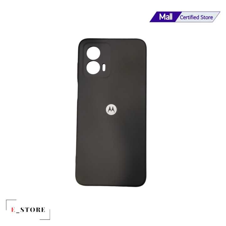 For Motorola Moto G53 Stylish and Protective Logo Silicone Mobile Cover Casing-E_Store