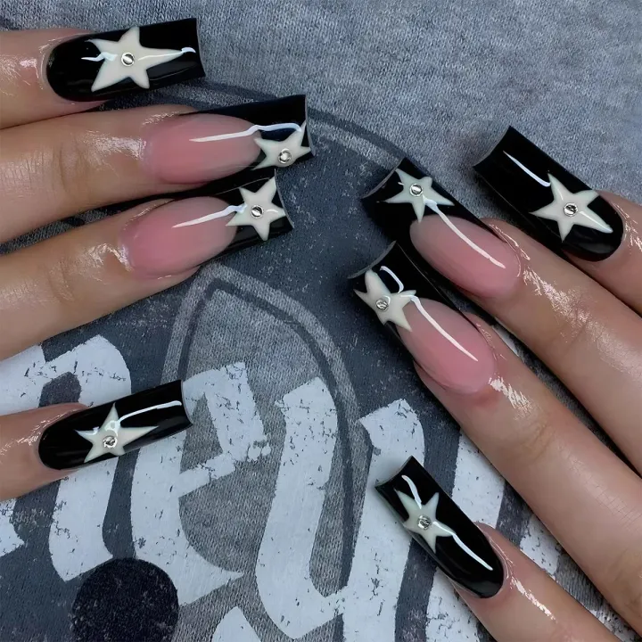 y2k%20Nails%20Five-pointed%20Star%20Pattern%20False%20Nails%20Halloween%20Style%20Long%20Coffin%20Ballet%20Press%20on%20Nails%20For%20Girl%20Full%20Cover%20Wearable%20-%20Image%207