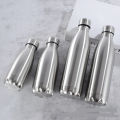 Stainless Steel Water Bottle 1 Liter Items, Drink Bottle for Sport Travel Cups, 500 750 1000ml Water Bottles. 