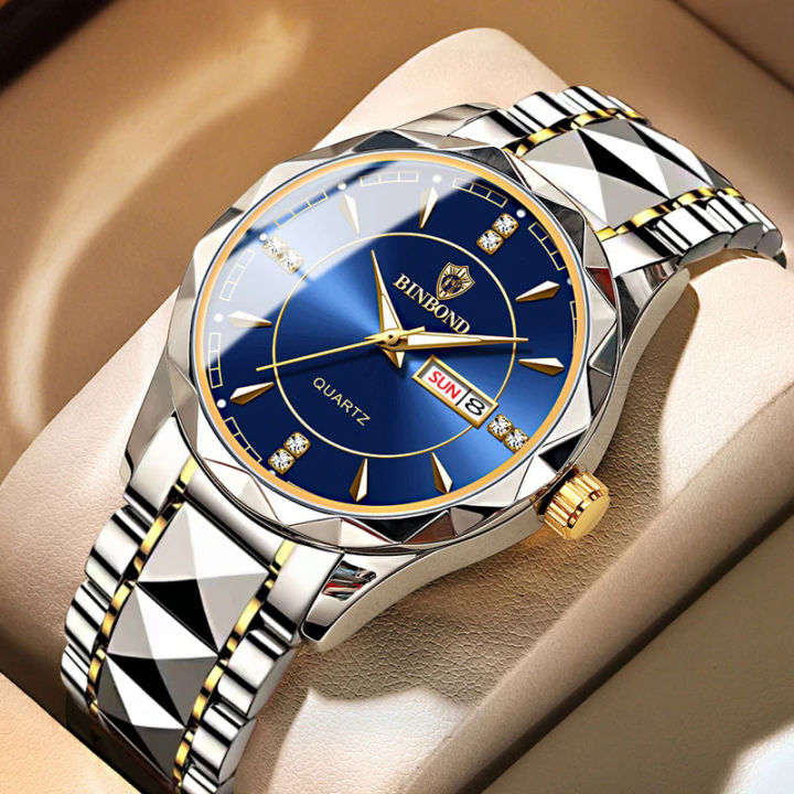 【NShisasN】Mens Watches 2023 Top Brand Luxury Waterproof Ultra Thin Date Clock Male Steel Strap Casual Quartz Watch Men Sports Wrist Watch