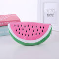 Creative watermelon plush Pencil Case Kawaii Pencilcase School Pen Case Bag Supplies School Box Pencils Pouch Stationery.