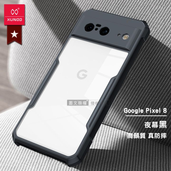 For Google Pixel 8 Case Xundd Airbags Shockproof Transparent Camera Protection Cover