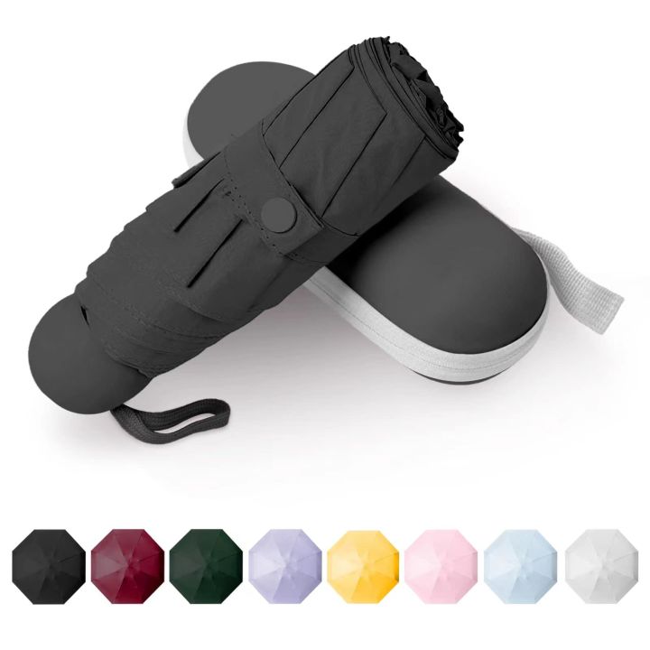 Ultralight And Compact Umbrella Small and Portable Umbrella Sunshade for Women and Rain Dual Use Protection Protection Umbrella
