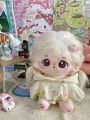 20cm Plush Cotton Doll Idol Stuffed Super Star Figure Dolls No Attribute Crying Cotton Doll Can Change Clothes Kids Gift.