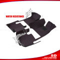 PVC Leather 5D Car Mat - BLACK & RED,CAR MAT/5D MAT.