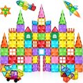 Magnetic Tiles Building Blocks Magnet Toys for Kids Educational Toys 3D Magnet Puzzles Stacking Blocks for Children Boys Gifts.