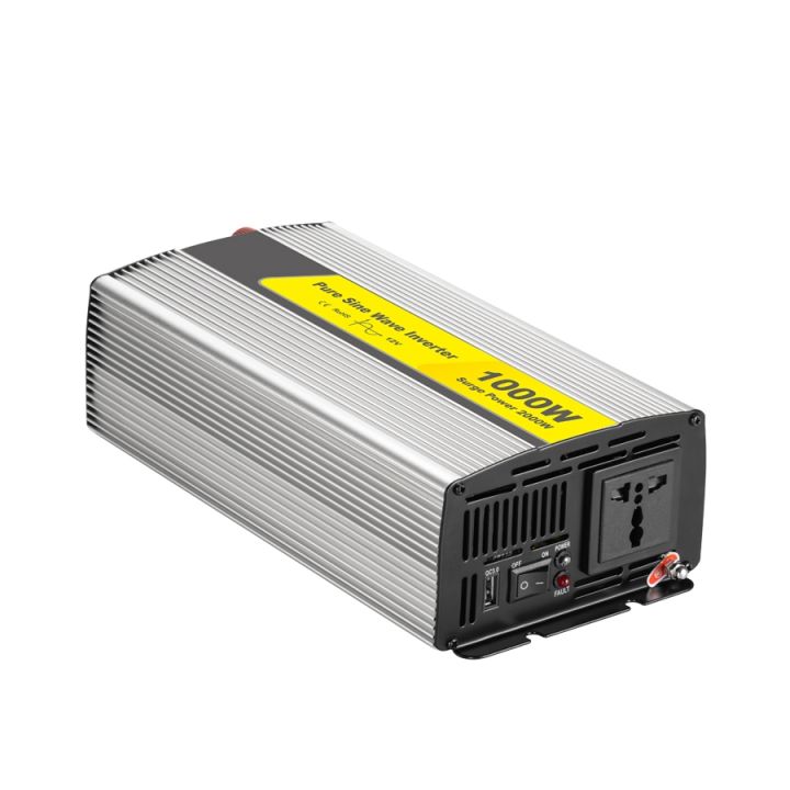 (New) SUVPR DY-LG1000S 1000W DC 12V to AC 220V 50Hz Pure Sine Wave Car ...