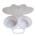 Kitchen Microwave Oven Round Shape Egg Steamer Cooking Mold Egg Poacher Egg Tool Conbo. 