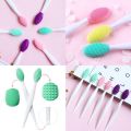 1Pc Silicone Face Cleansing Brush Effective Nose Exfoliator Blackhead Removal Soft Deep Cleaning Brush Face Scrub Massager TSLM1. 