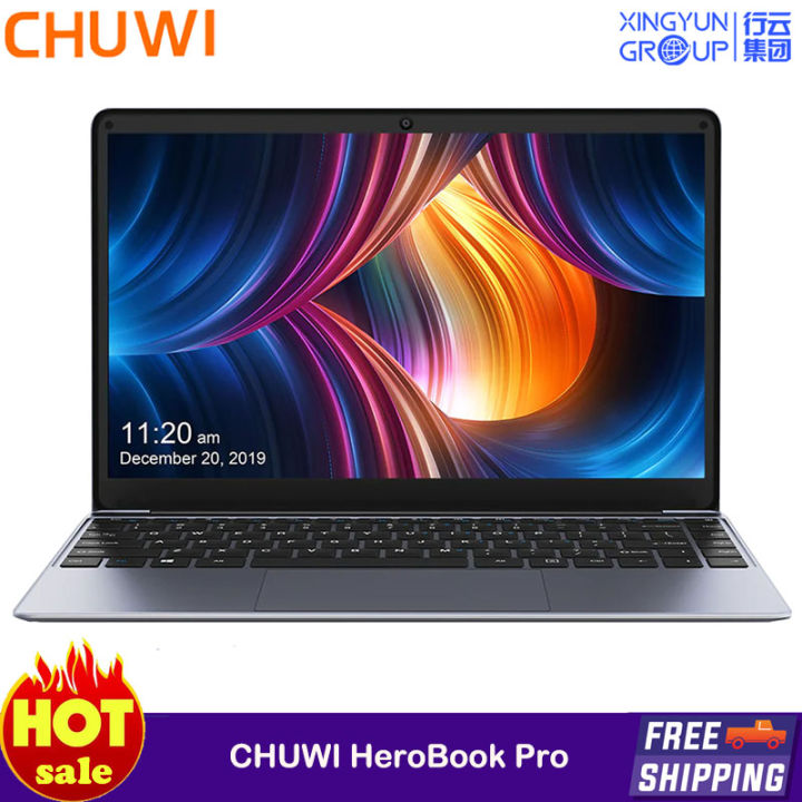 CHUWI HeroBook Pro Intel Celeron N4020 14.1 inch Laptop 8G+256G Gray color two years warranty