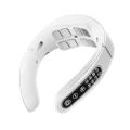 Electric Neck Massager EMS Pulse Rechargeable USB Cervical Function Heating Stimulator Relief Massage Traction Therapy Pain. 