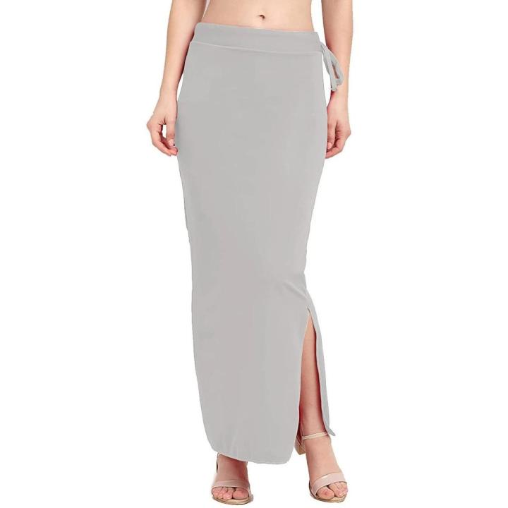 Ladis Flare Saree Shape wear Petticoat Skirts ladis Cotton Blended Long Skirt Women's Indian Party Wear Dress Bottom Wear Inner Wear Underskirt