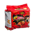 Korean Hot Chicken 2X Spicy Buldak, 5 X 140 grams, Non Vegetarian. 