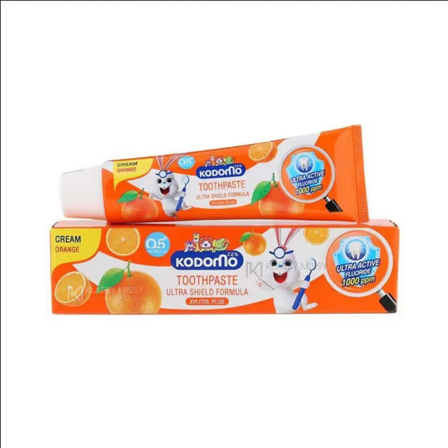 kodomo Baby Orange Cream Toothpaste 65ml