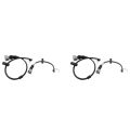 4X Brake Pad Wear Sensor Indicator Right Front & Rear for LS430 430.