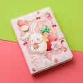Cute   Notebook Magnetic Button Notebook Color Pages Notebook Illustration Notebook Student Planner Agenda. 