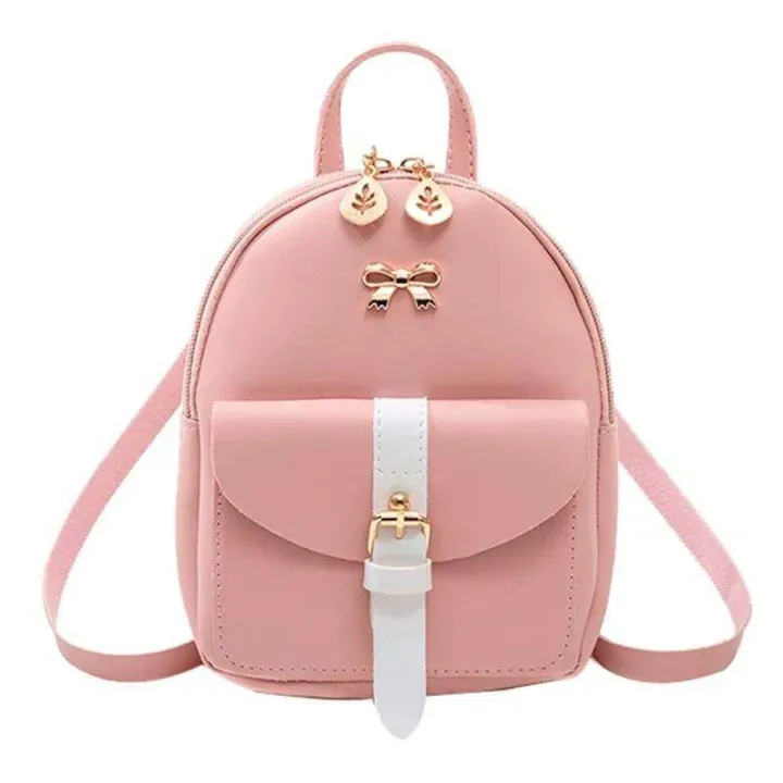 Women's%20Backpack%20PU%20Leather%20Kawaii%20Backpack%20Cute%20Graceful%20Bagpack%20Small%20School%20Bags%20for%20Girls%20Bow-knot%20Leaf%20Hollow%20-%20Image%204
