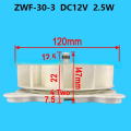 Refrigerator Evaporator Fan Motor for Fridge ZWF-30-3 BCD-430WP9C Cooling Fan Motor Replacement Part DC 12V. 