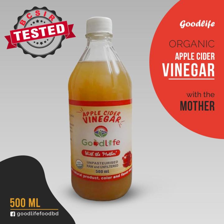 Goodlife Apple Cider Vinegar with The Mother (500 ml)