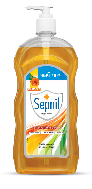 Sepnil Natural Sanitizing Handwash - Marigold 1000ml