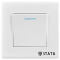 1 Gang 1 Way Wall Switch - STATA ( 5 Years Warranty) | One Gang Switch. 