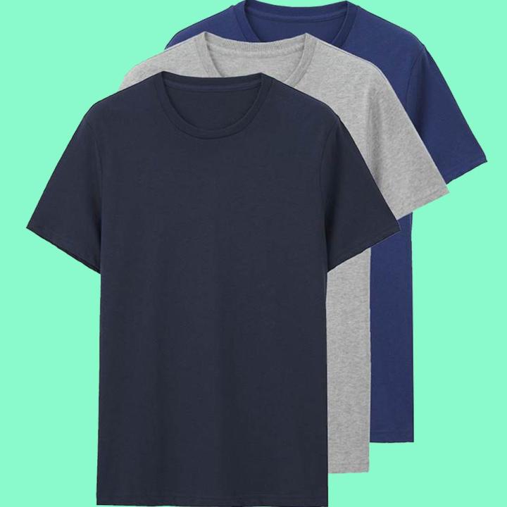 3 PCS Best Quality t-shirt for men.Premium Quality pure Cotton round neck Casual Half Sleeve Combo Pack 3 In 1 short sleeve T-shirt for Men.  Sleeve Pure Cotton Round Neck T-Shirt for Men. - T Shirt For Man - T Shirt For Man