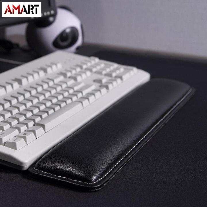 PU Leather Keyboard Wrist Rest Pad Gamer PC Handguard Comfortable Game Mat for Computer