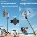 P15 Mini Extending Magsafe Selfie Stick/Tripod Phone Holder, Wireless Camera Control. 