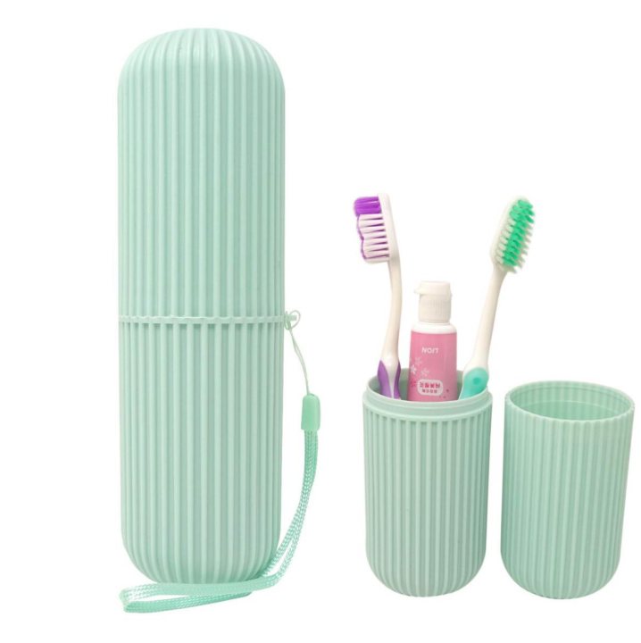 Plastic%20Capsule%20Shape%20Toothbrush%20holder%20For%20Holding%20Tooth%20Brush%201ps%20-%20Multicolor%20-%20Image%202