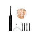 6 Clean Modes Sonic Electric Toothbrush USB Rechargeable Tooth Brush For Adult X-3 Washable Teeth Whitening and Cleaning Brush. 