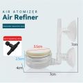 Mute Durable Oxygen Pump Transparent Reusable Air Atomizer Hydroponic Aquarium Accessory Fish Tank Aerator Bubble Tray. 