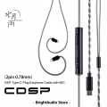 Moondrop CDSP DSP Type-C Upgrade earphone Cable 2Pin 0.78mm with MIC for Android Mobile Phone USB-C. 
