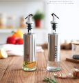 Oil and Vinegar Dispenser Bottle Oil Bottle Household Soy Sauce Bottle Seasoning Bottle Oil Vinegar Pot - 500 ml. 