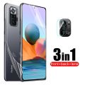 For Xiaomi Redmi Note 10 Pro Max 3-in-1 Combo Pack (Full Screen Protector Ceramic Matte +Camera Lens Protector +Back Poly) (Not Glass) No Ratings. 