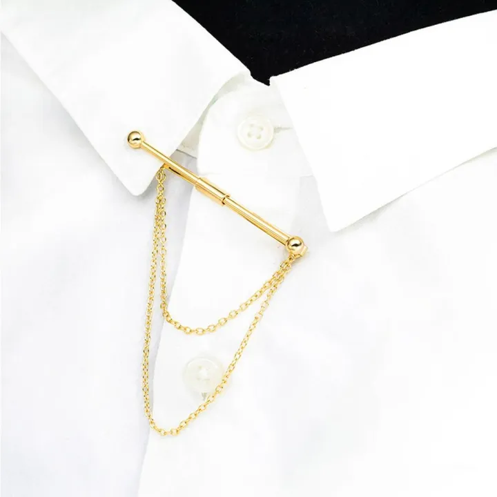 Delicate%20Elegant%20Non-injury%20Clothing%20Cross%20Pendent%20Multi-color%20Prevent%20Exposure%20Alloy%20Women%20Collar%20Bar%20Men%20Collar%20Clip%20Tie%20Clip%20Neckwear%20Accessories%20-%20Image%203