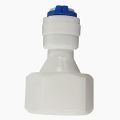 2 Piece Premier Quality Water Filtration System 1/2 "to x 3/8" Thread Push Fit Elbow.