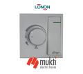 LONON K5 Series Fan Regulator Dimmer with Switch White Speed Control Socket 100% Copper.