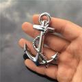 Car Styling Chrome Metal Boat Anchor Logo Car Stickers Emblems. 