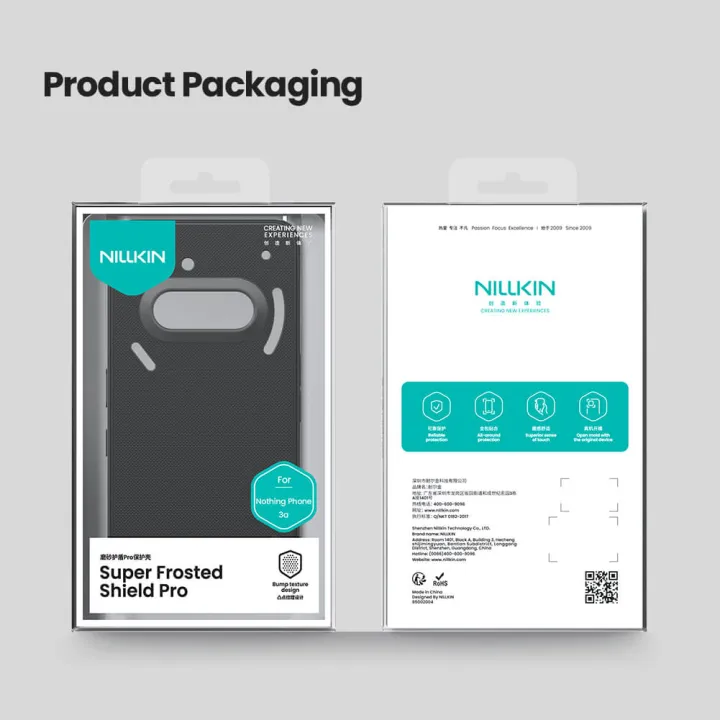 Nillkin%20Super%20Frosted%20Shield%20Pro%20Matte%20Black%20Case%20for%20Nothing%20Phone%203A%20-%20Durable%20Shockproof%20Cover%20-%20Image%207