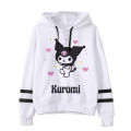 Y2k Sweatshirts Fashion Clothes Vest Kuromi Hoodie Sanrio Kuromi Women Manga Sweatshirt Harajuku Female Hoodies Hoody. 