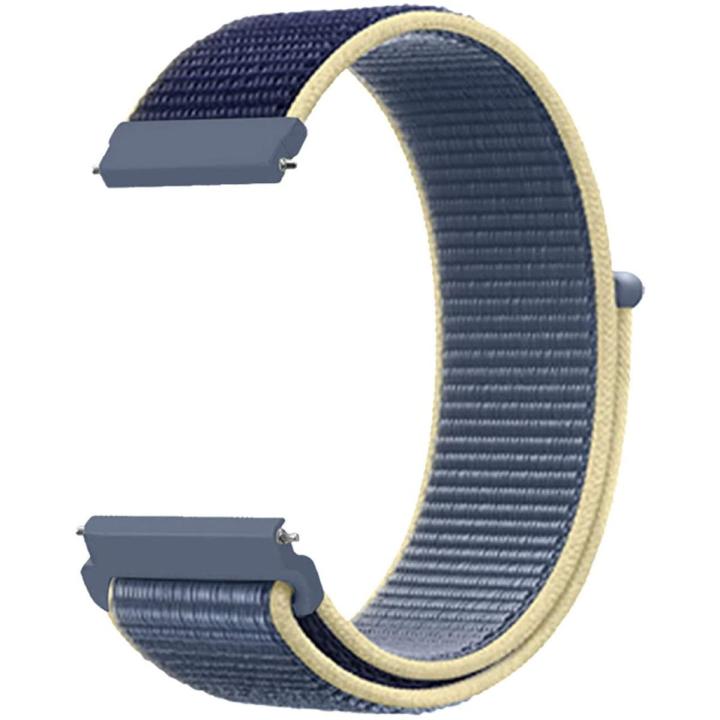 22mm Soft Nylon Watch Band Sport Strap Wristband Replacement Bracelet for SmartWatch