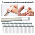 40 PCS Billiard Pool Cue Tips, Pool Cue Repair Tips Kit 12/13mm Billiard Pool Cue Stick Tips Nylon Screw on Tips. 