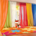 1pc Solid Sheer Tulle Curtains Decoration Window Living Room The Bedroom Window Screening Panel Cortinas. 