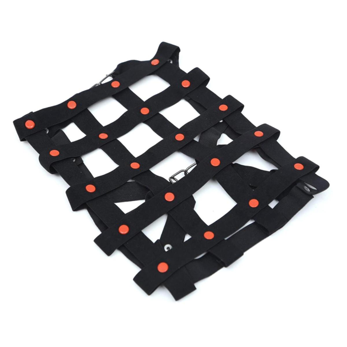 Bike Helmet Holder or Net for Motorcycle Orange