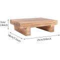 Wooden Step Stool for Adults, Bed Stool for High Beds, Kitchen.